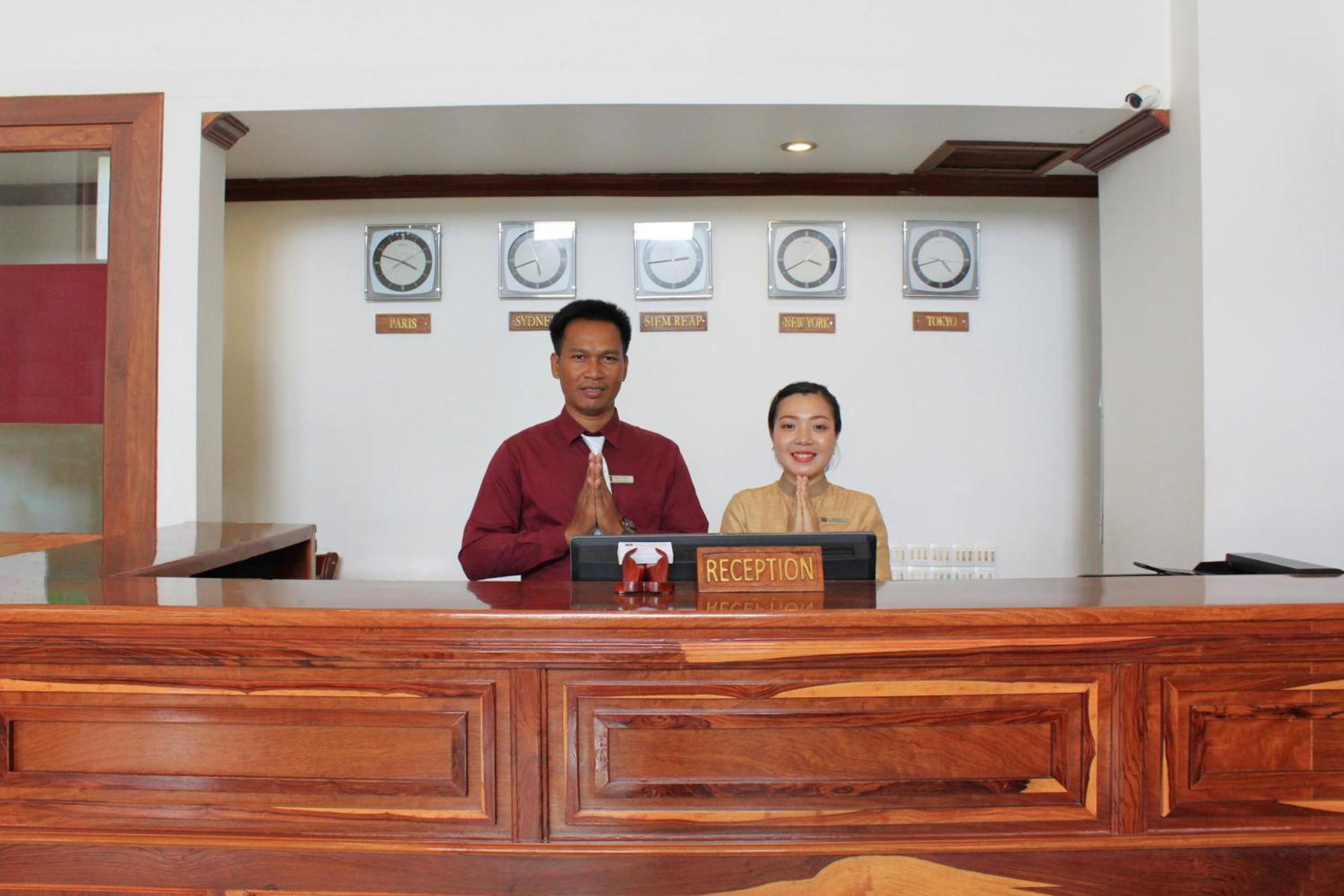 Cheathata Cta Hotel Siem Reap Dış mekan fotoğraf