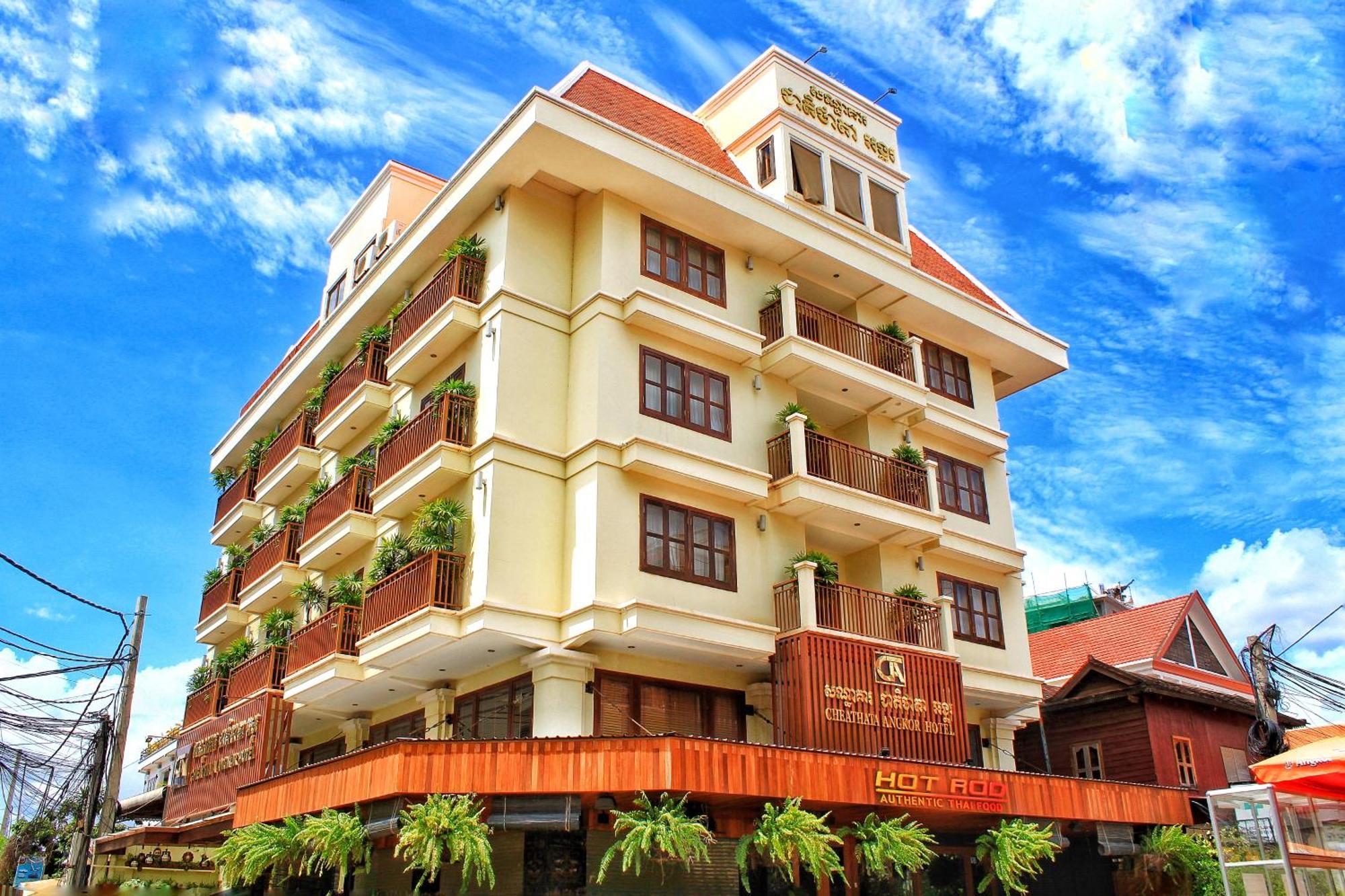 Cheathata Cta Hotel Siem Reap Dış mekan fotoğraf